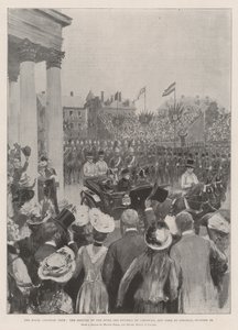 The Royal Colonial Tour, the Arrival of the Duke and Duchess of Cornwall and York at Toronto, 10 October